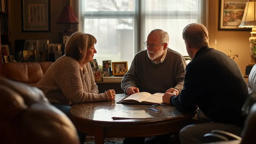 Couple discusses mesothelioma settlements with attorney