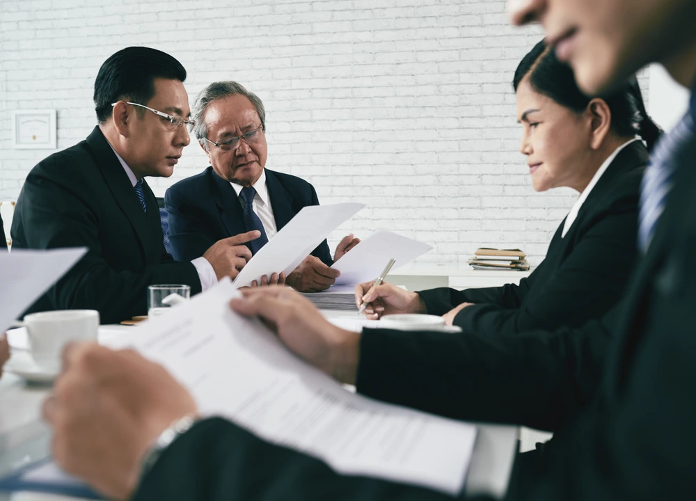 lawyers showing dedication winning a case