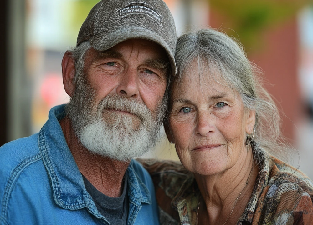 older couple looking concerned about mesothelioma