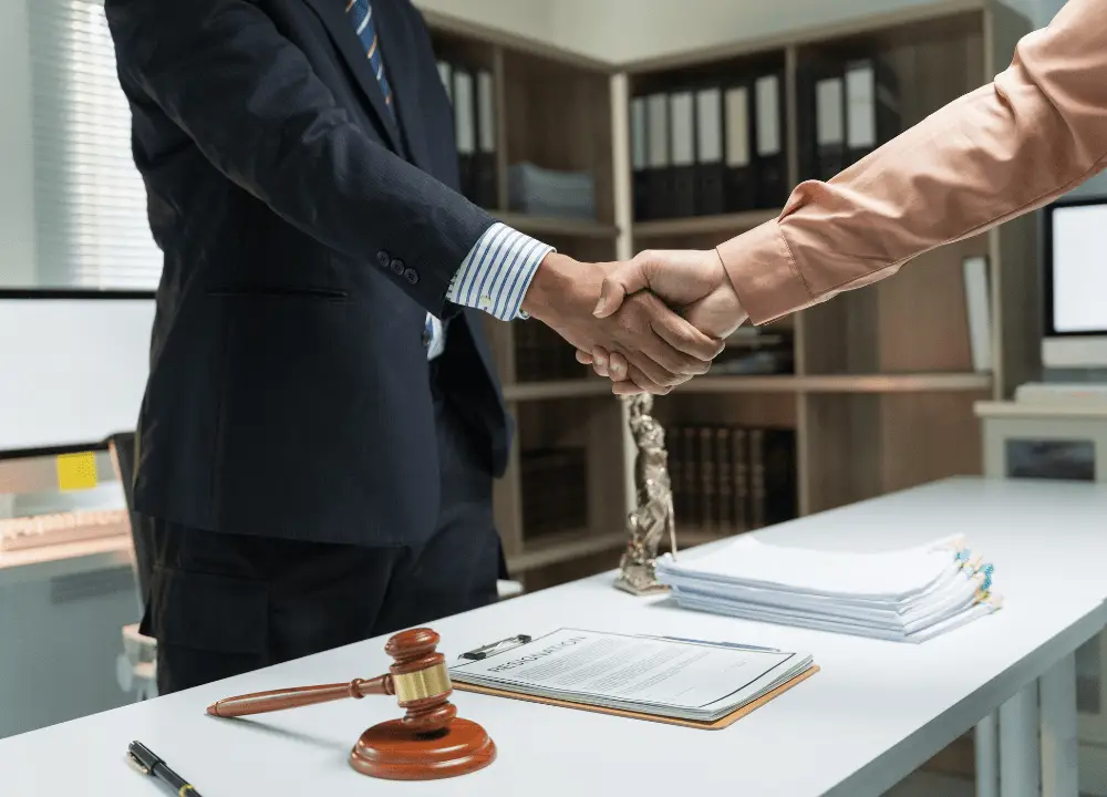 Asbestos lawyer helping client file NARCO Asbestos claim