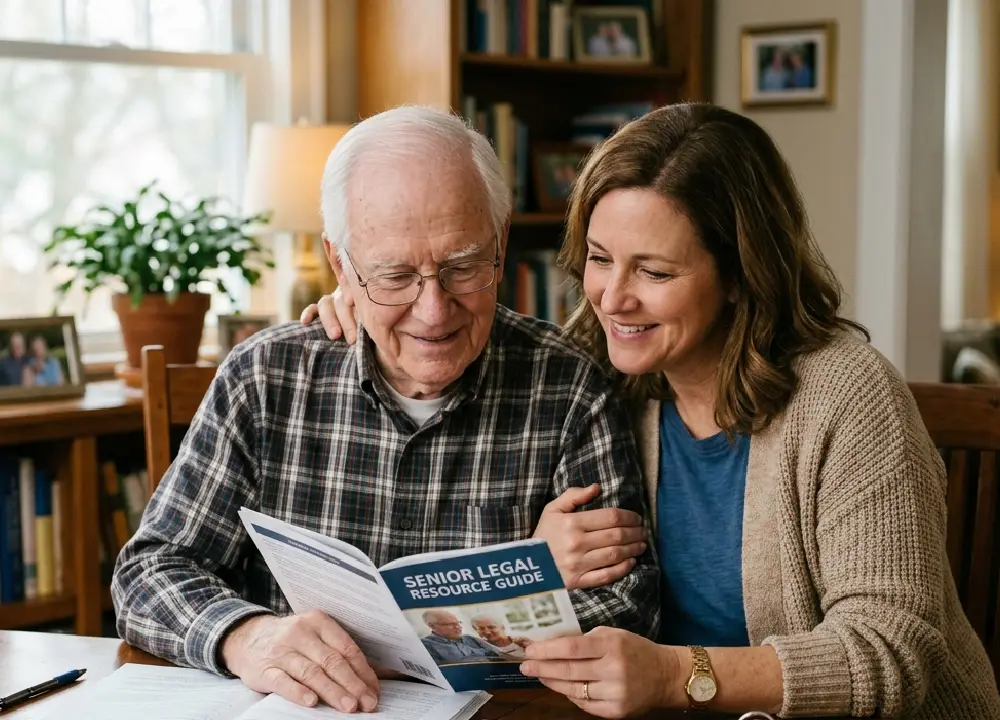 A family receiving supportive legal guidance and exploring mesothelioma compensation options.